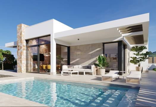 Villa / Chalet - Obra Nueva - Fuente Álamo - Hacienda del Alamo