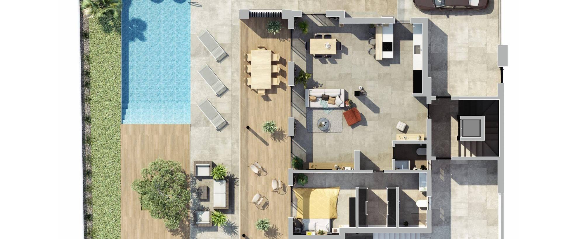 Obra Nueva - Villa / Chalet - Rojales - Golf La Marquesa (Ciudad Quesada)