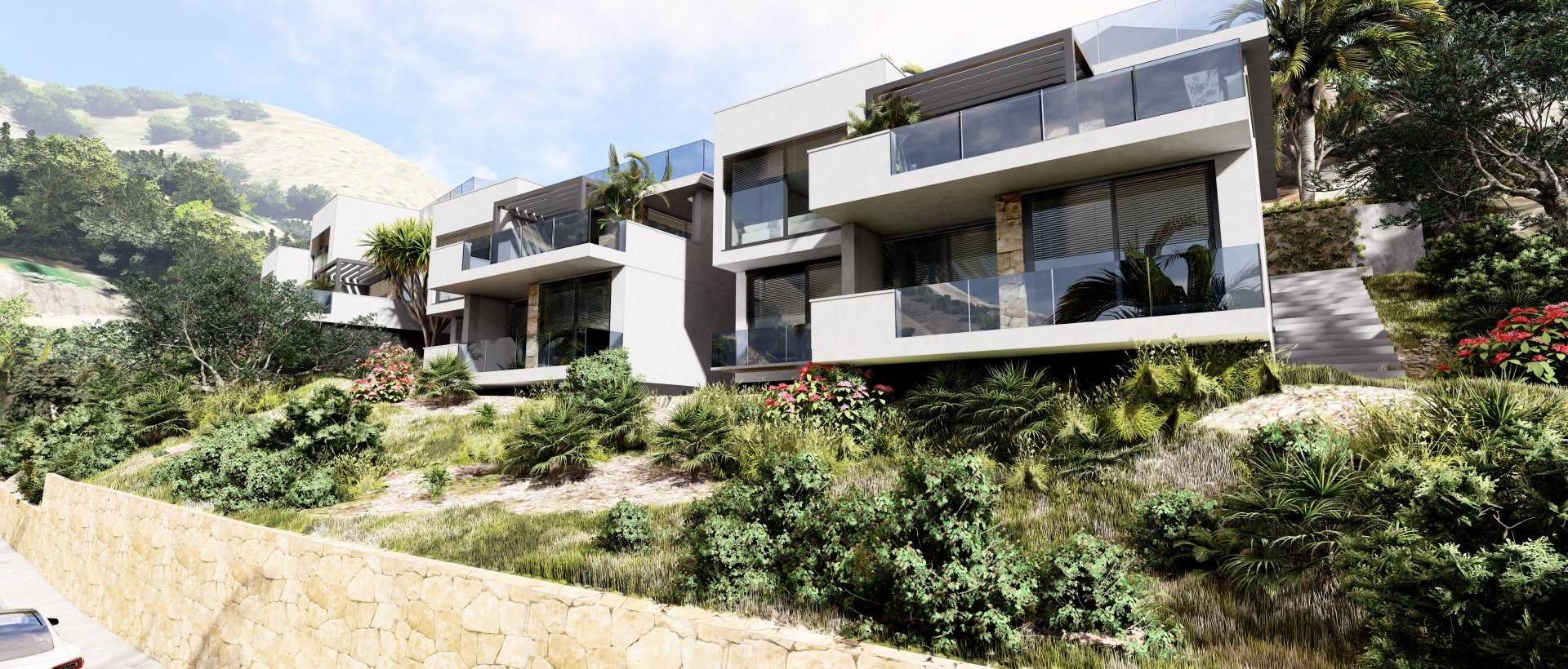 Obra Nueva - Semidetached - Altea - Sierra de Altea
