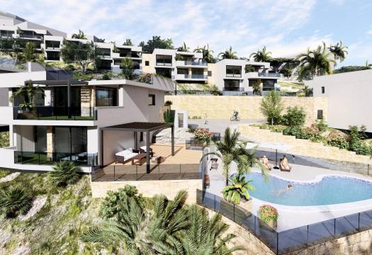 Obra Nueva - Semidetached - Altea - Sierra de Altea