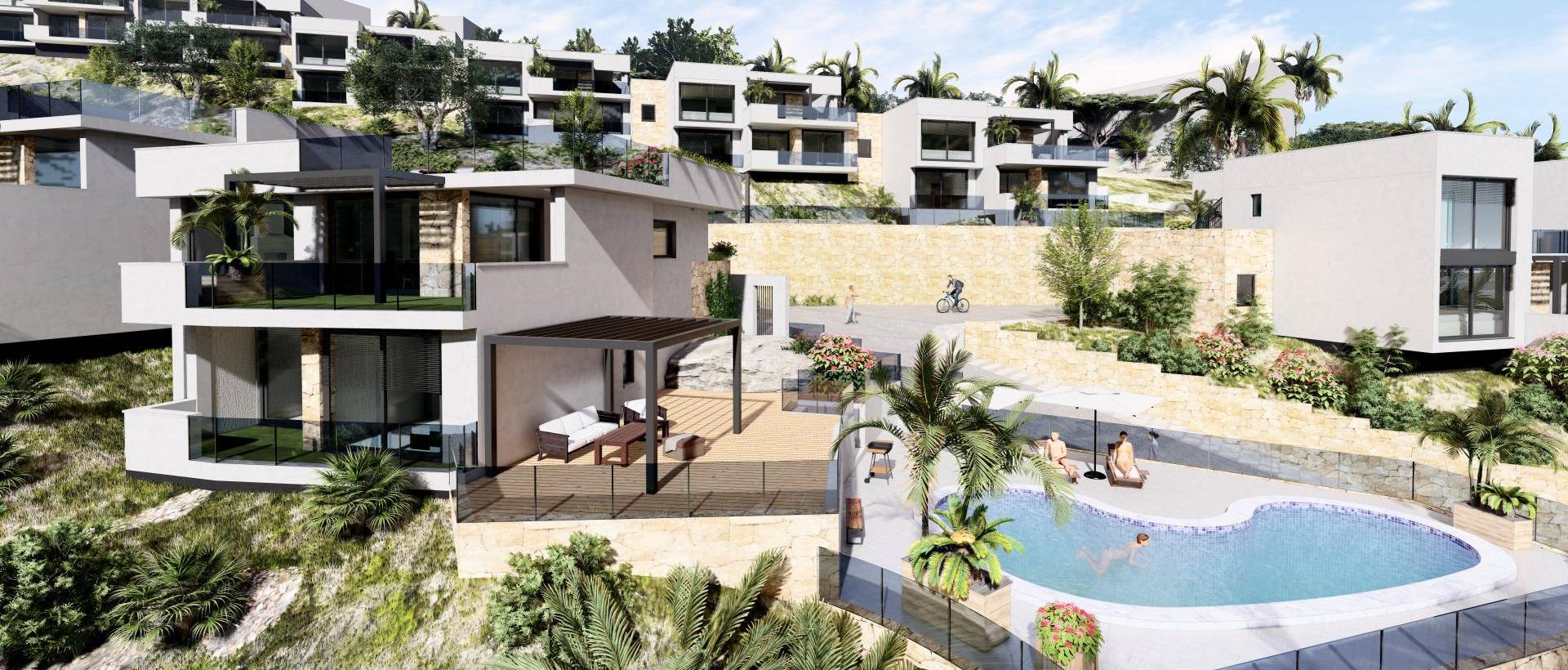 Obra Nueva - Semidetached - Altea - Sierra de Altea