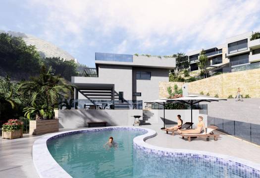 Obra Nueva - Semidetached - Altea - Sierra de Altea