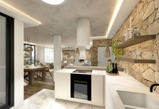 Obra Nueva - Semidetached - Altea - Sierra de Altea