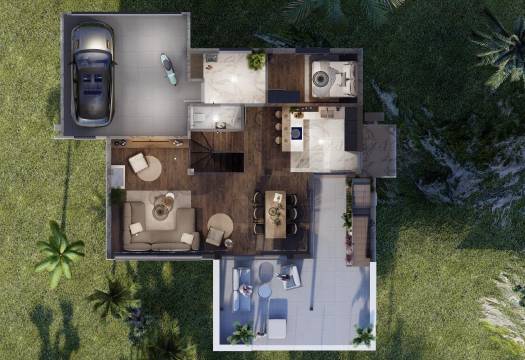Obra Nueva - Semidetached - Altea - Sierra de Altea