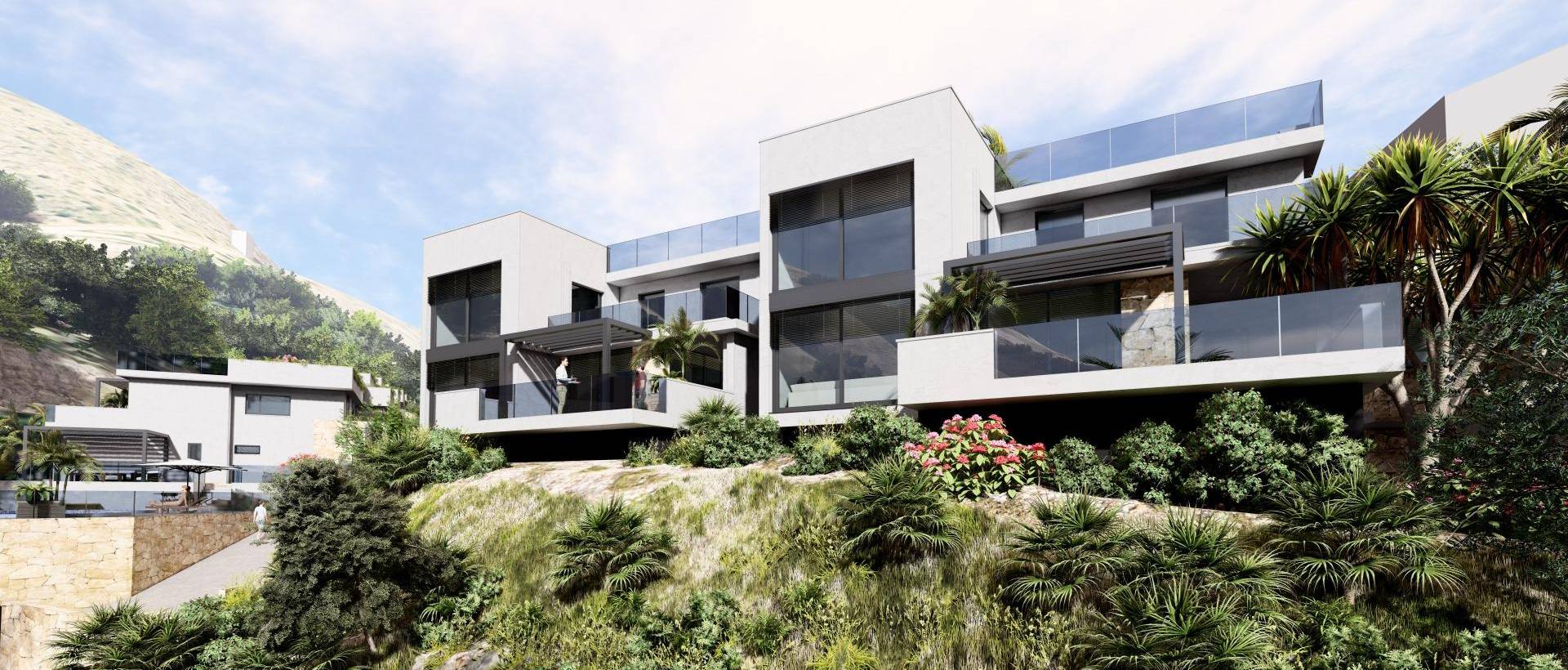 Obra Nueva - Semidetached - Altea - Sierra de Altea