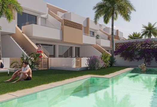 Top Floor Bungalow - Obra Nueva - Pilar de la Horadada - pueblo
