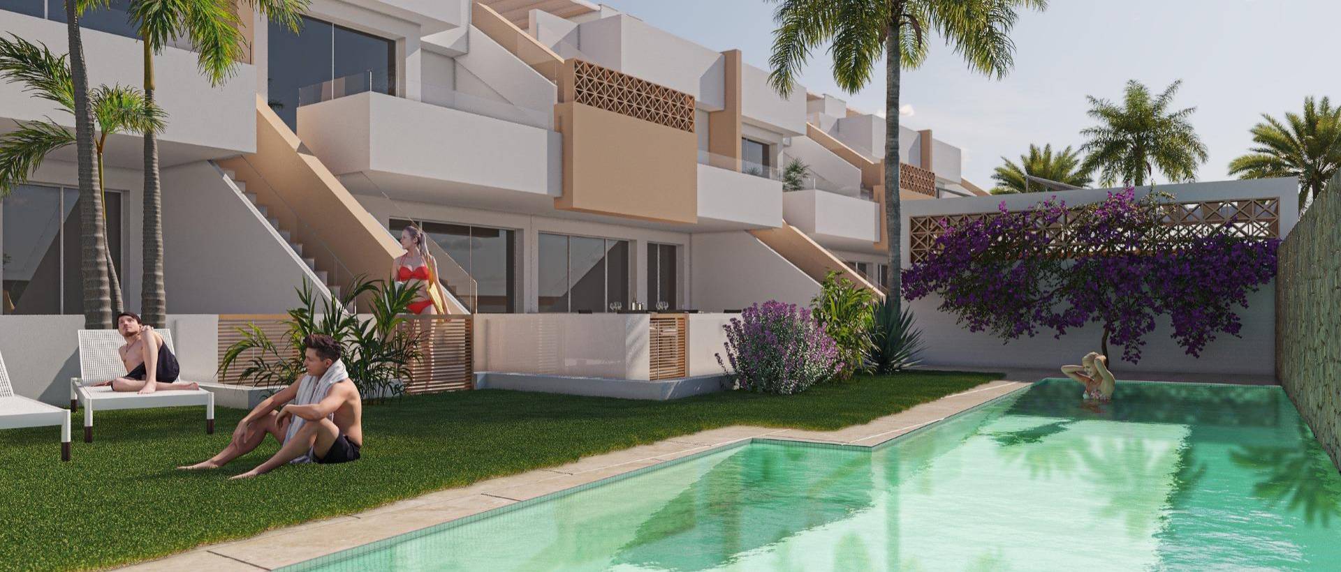 Obra Nueva - Ground Floor Bungalow - Pilar de la Horadada - pueblo