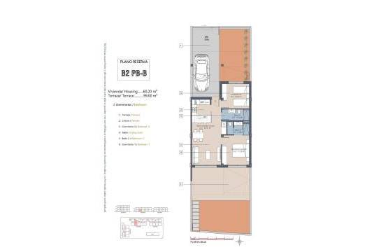 Obra Nueva - Ground Floor Bungalow - Los Alcázares - Serena Golf