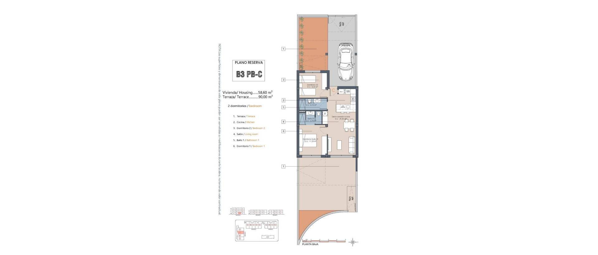 Obra Nueva - Ground floor apartment - Los Alcázares - Serena Golf