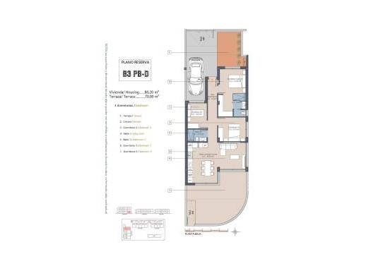 Obra Nueva - Ground floor apartment - Los Alcázares - Serena Golf