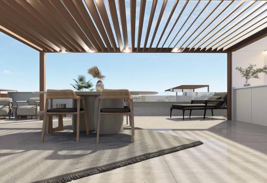 Top Floor Bungalow - Obra Nueva - Pilar de la Horadada - pueblo