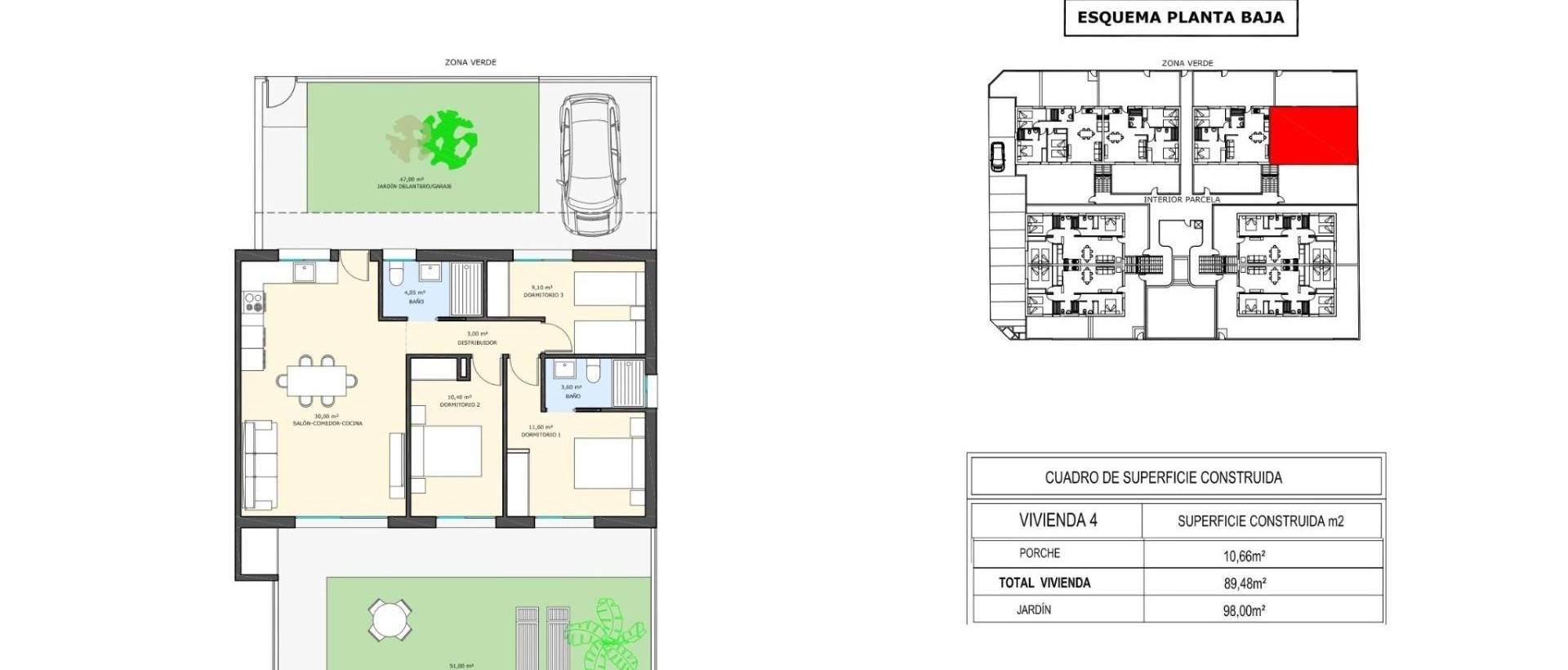 Obra Nueva - Ground Floor Bungalow - Pilar de la Horadada - pueblo