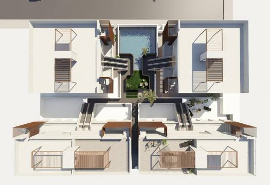 Obra Nueva - Ground Floor Bungalow - Pilar de la Horadada - pueblo