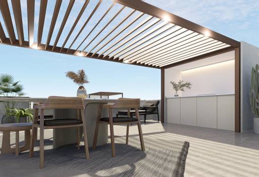 Top Floor Bungalow - Obra Nueva - Pilar de la Horadada - pueblo