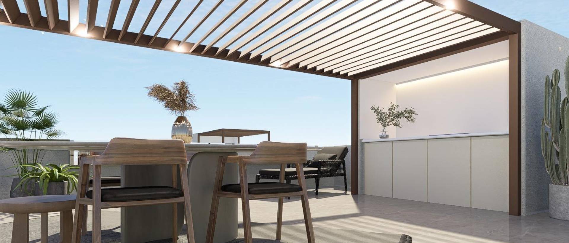 Obra Nueva - Top Floor Bungalow - Pilar de la Horadada - pueblo