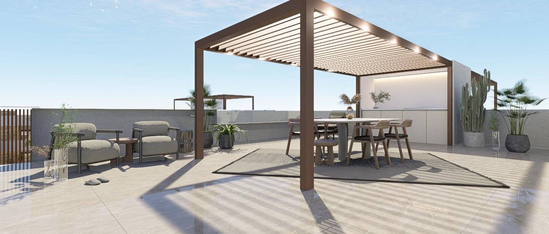 Obra Nueva - Top Floor Bungalow - Pilar de la Horadada - pueblo