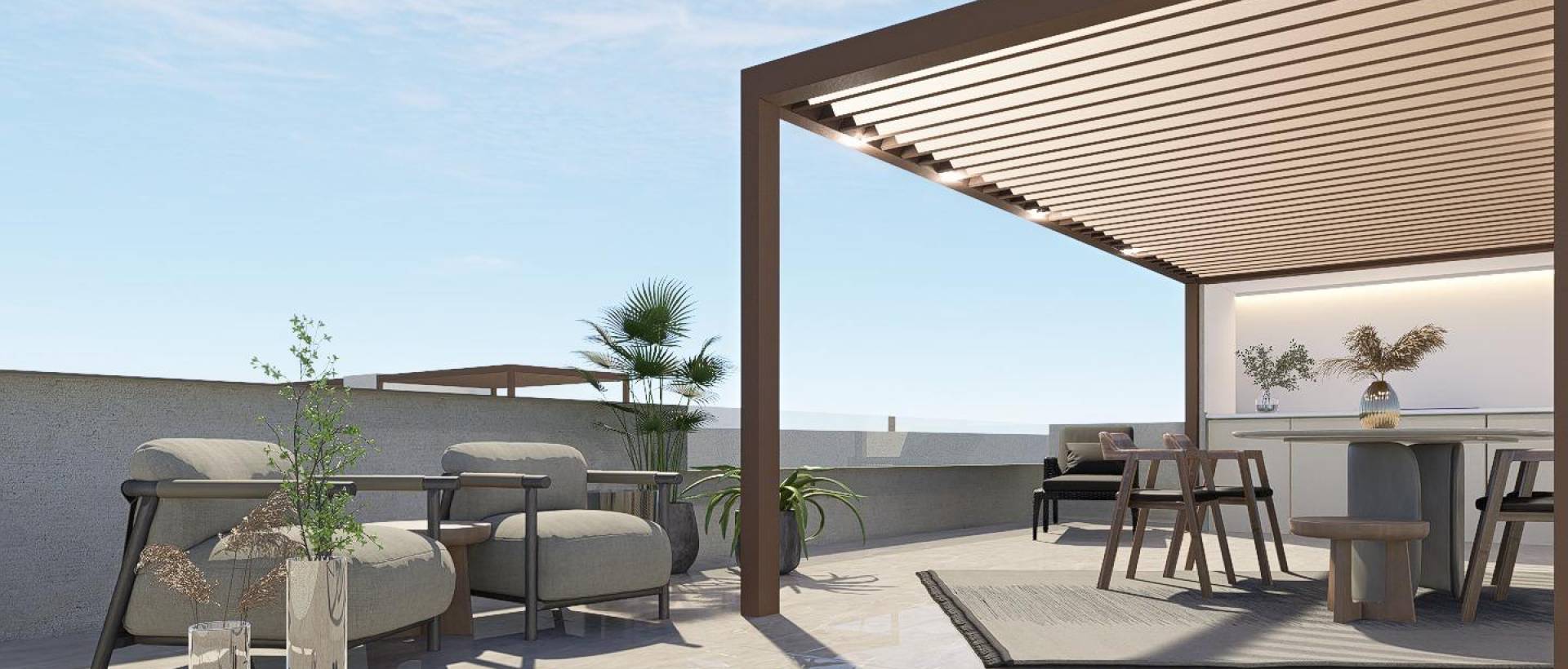 Obra Nueva - Top Floor Bungalow - Pilar de la Horadada - pueblo
