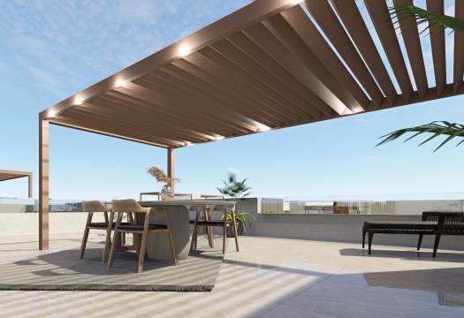 Obra Nueva - Top Floor Bungalow - Pilar de la Horadada - pueblo