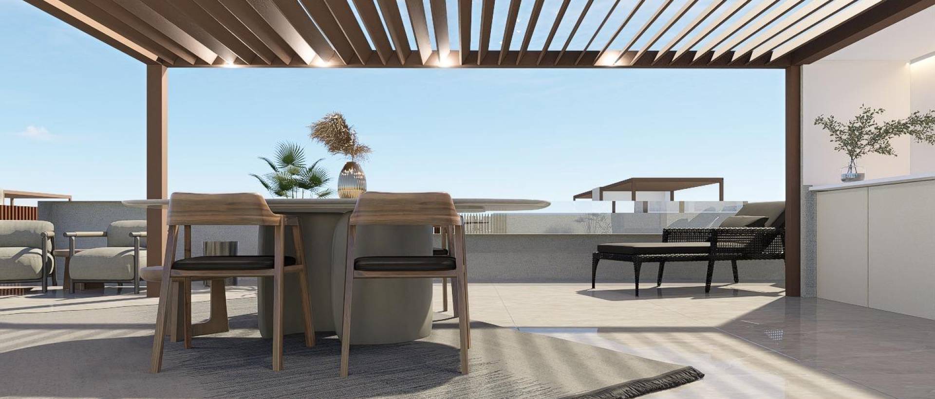 Obra Nueva - Top Floor Bungalow - Pilar de la Horadada - pueblo