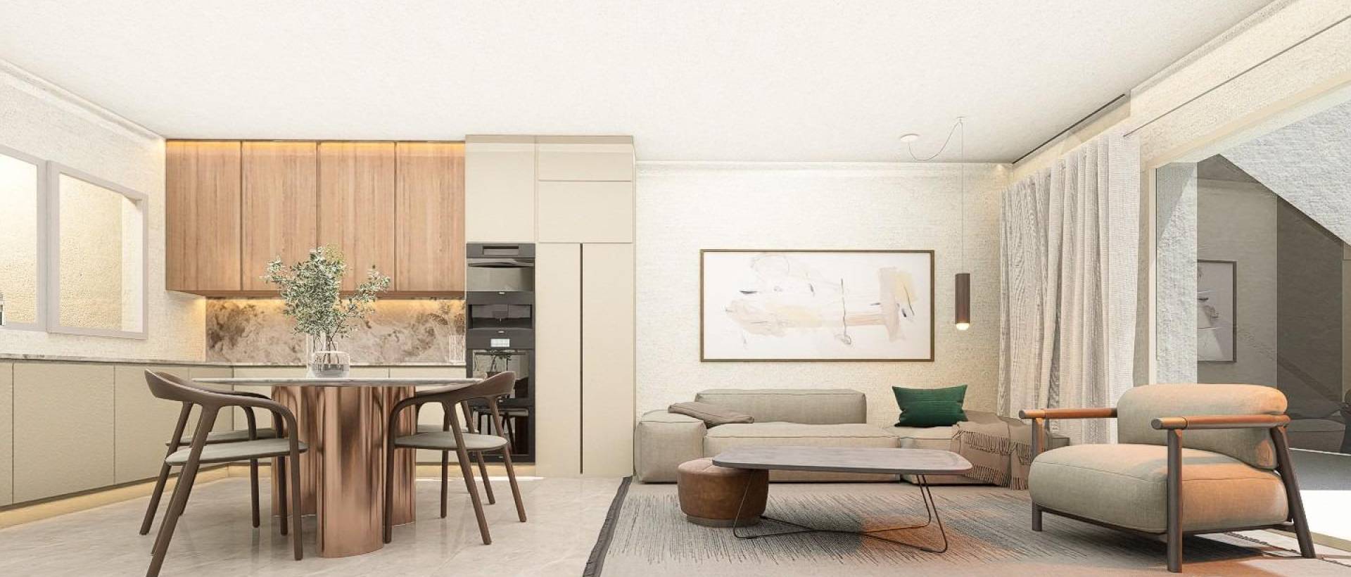 Obra Nueva - Top Floor Bungalow - Pilar de la Horadada - pueblo