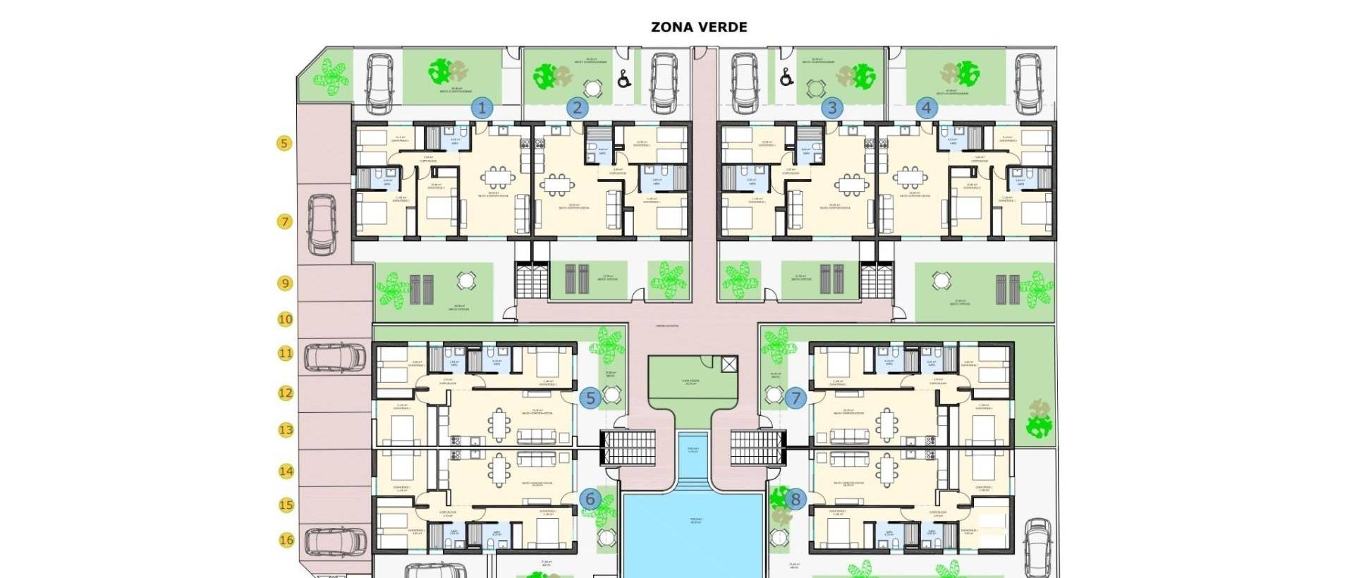 Obra Nueva - Top Floor Bungalow - Pilar de la Horadada - pueblo