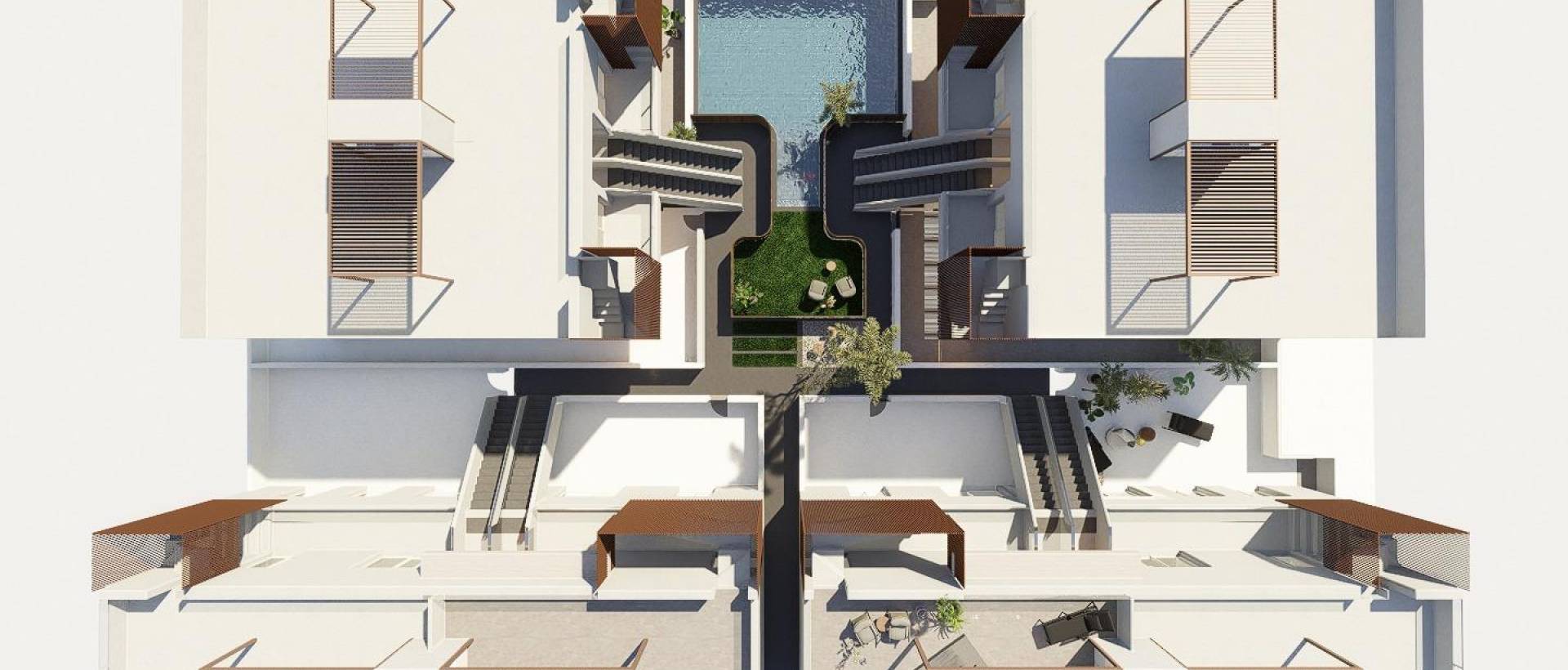 Obra Nueva - Top Floor Bungalow - Pilar de la Horadada - pueblo