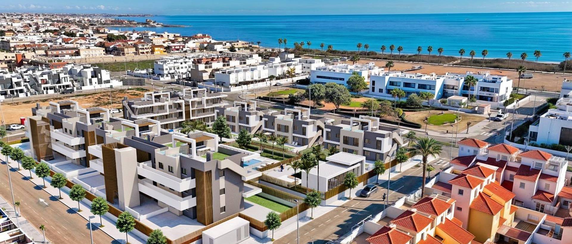Obra Nueva - Ground floor apartment - Pilar de la Horadada - Playa de las Higuericas