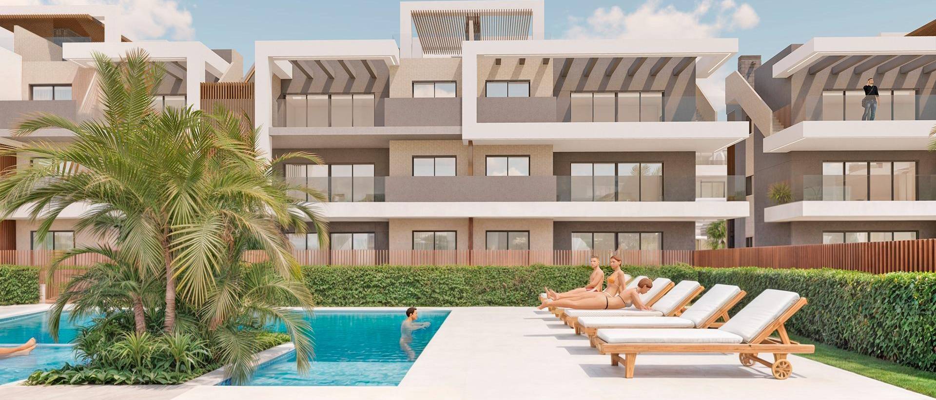 Obra Nueva - Ground floor apartment - Pilar de la Horadada - Playa de las Higuericas