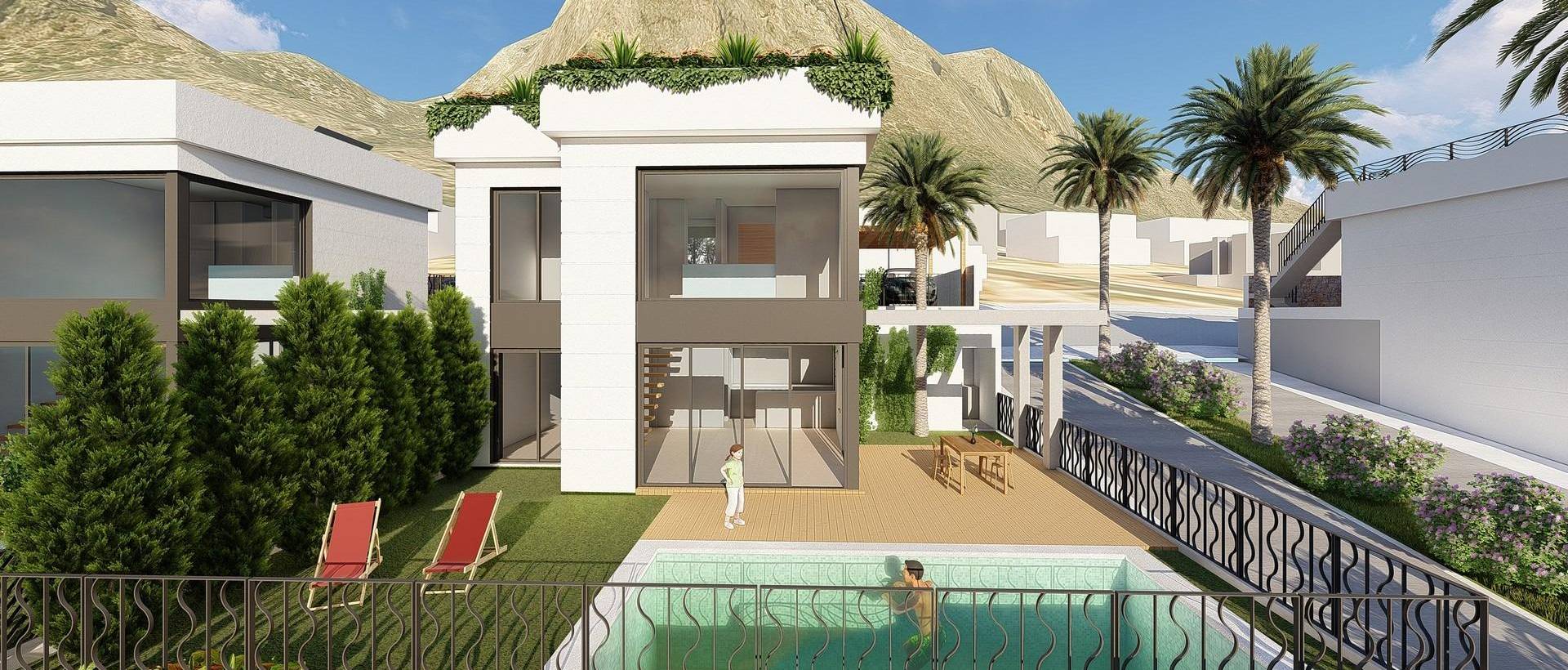 Obra Nueva - Villa / Chalet - Polop - Urbanizaciones