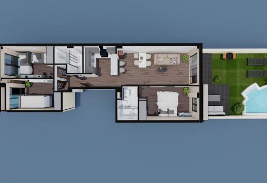 Obra Nueva - Ground floor apartment - Pilar de la Horadada - pueblo