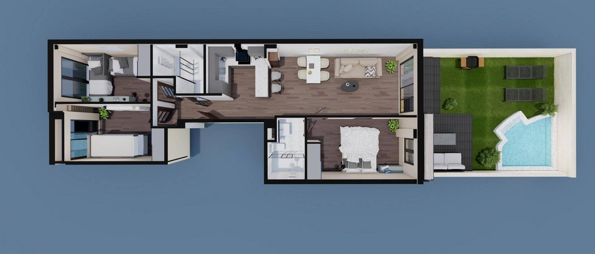 Obra Nueva - Ground floor apartment - Pilar de la Horadada - pueblo