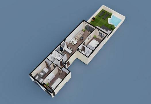 Obra Nueva - Ground floor apartment - Pilar de la Horadada - pueblo