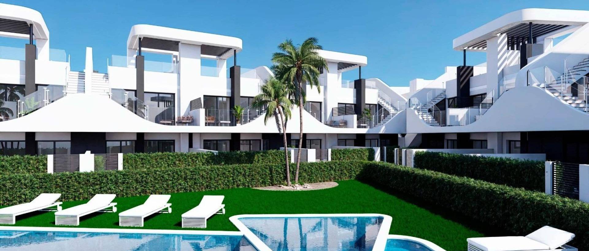 Obra Nueva - Top Floor Bungalow - San Fulgencio - Pueblo