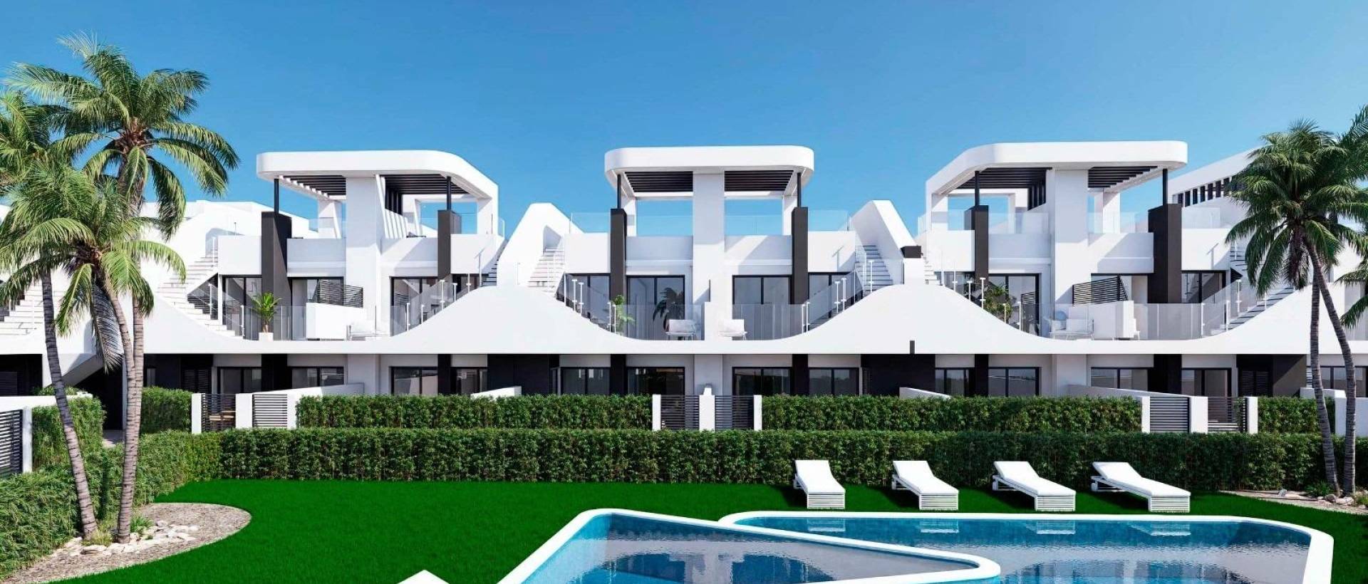 Obra Nueva - Top Floor Bungalow - San Fulgencio - Pueblo