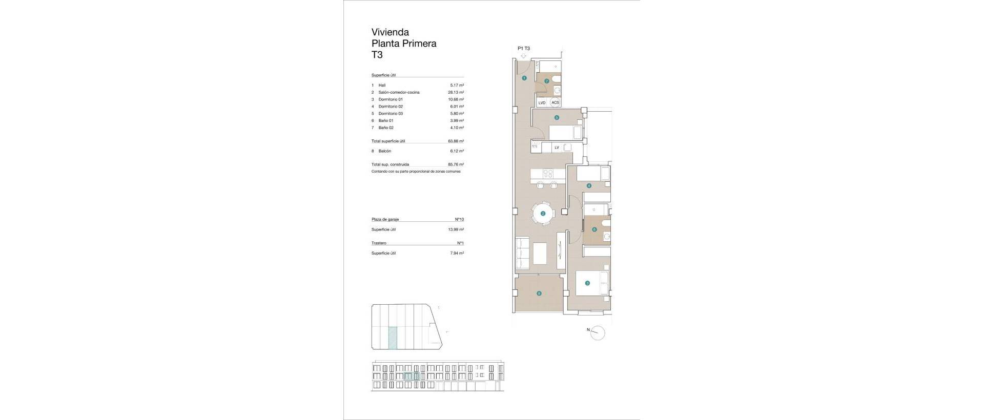 Obra Nueva - Apartmento - Jacarilla - pueblo