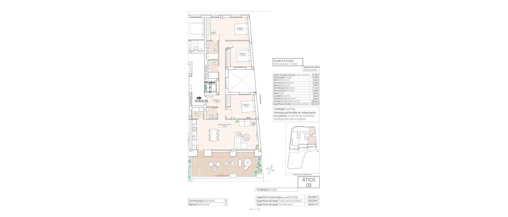 Obra Nueva - Apartmento - Hondon de las Nieves - Pueblo
