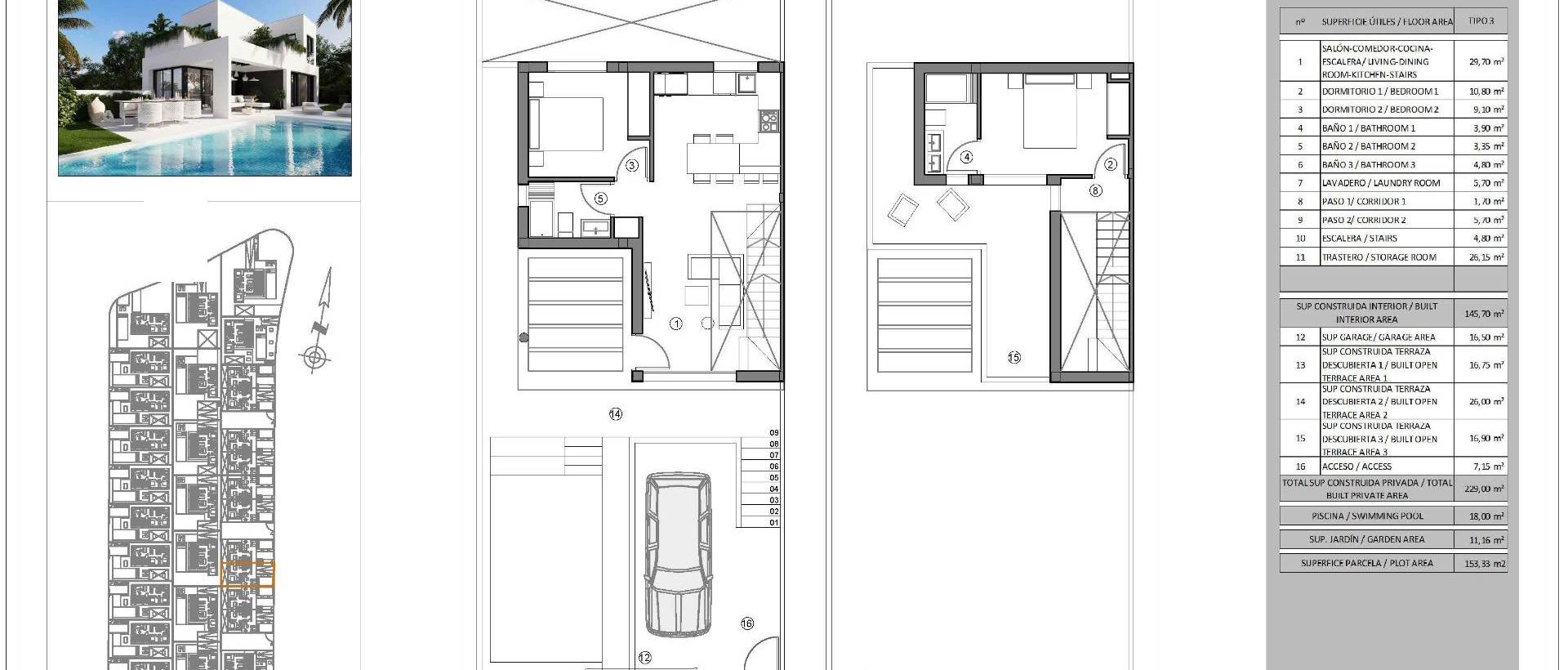 Obra Nueva - Semidetached - Finestrat - Sierra cortina