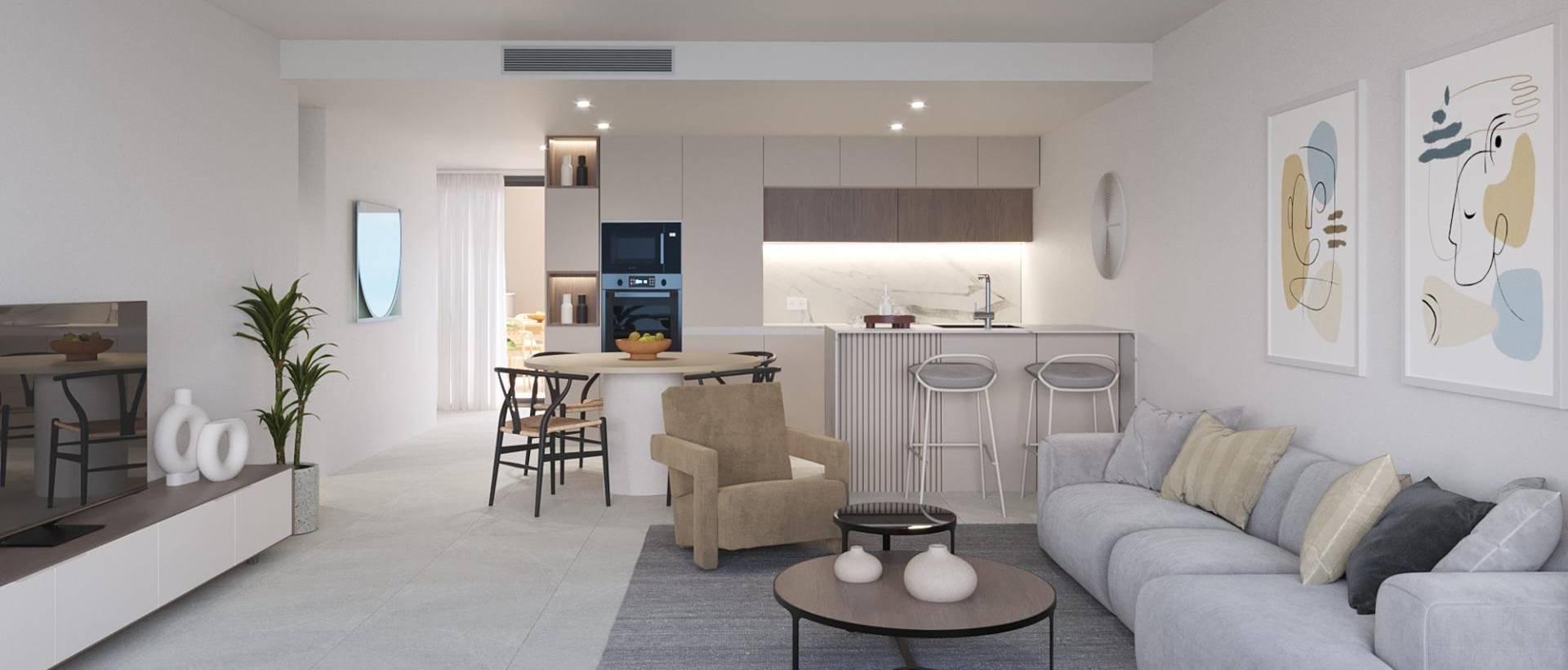 Obra Nueva - Ground floor apartment - Torre Pacheco - Santa Rosalia Lake And Life Resort
