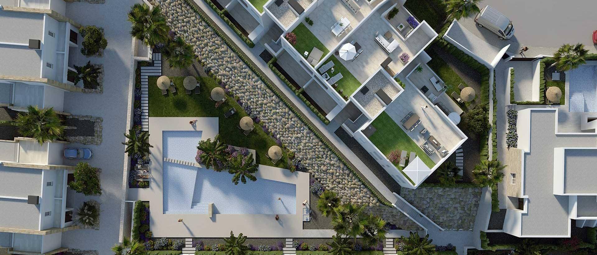 Obra Nueva - Top Floor Bungalow - Algorfa - La Florida