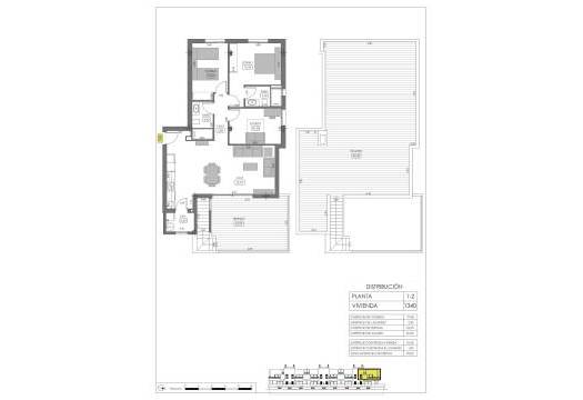Obra Nueva - Top Floor Bungalow - Algorfa - La Florida