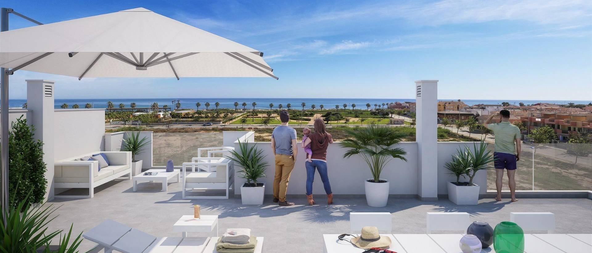 Obra Nueva - Top Floor Bungalow - Pilar de la Horadada - Torre De La Horadada
