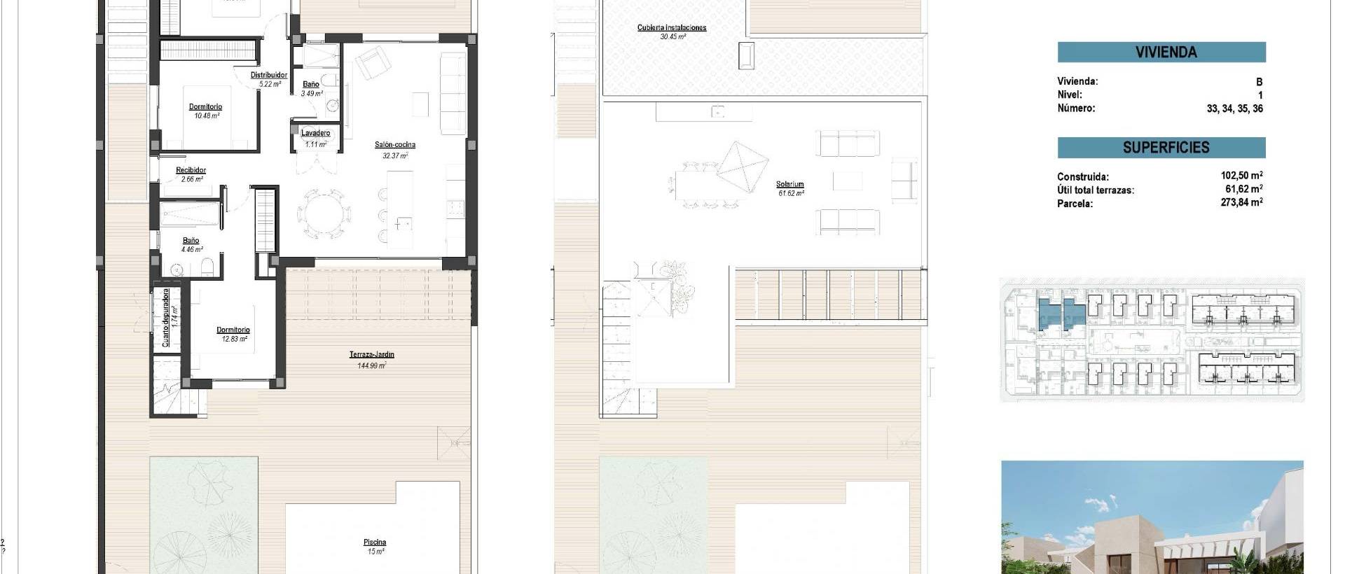 Obra Nueva - Villa / Chalet - Los Alcázares - Serena Golf
