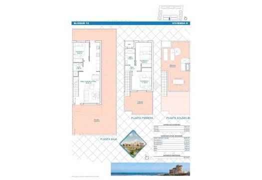 Obra Nueva - Semidetached - Pilar de la Horadada - Lo Monte
