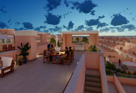 Obra Nueva - Top Floor Bungalow - Pilar de la Horadada - Lo Monte