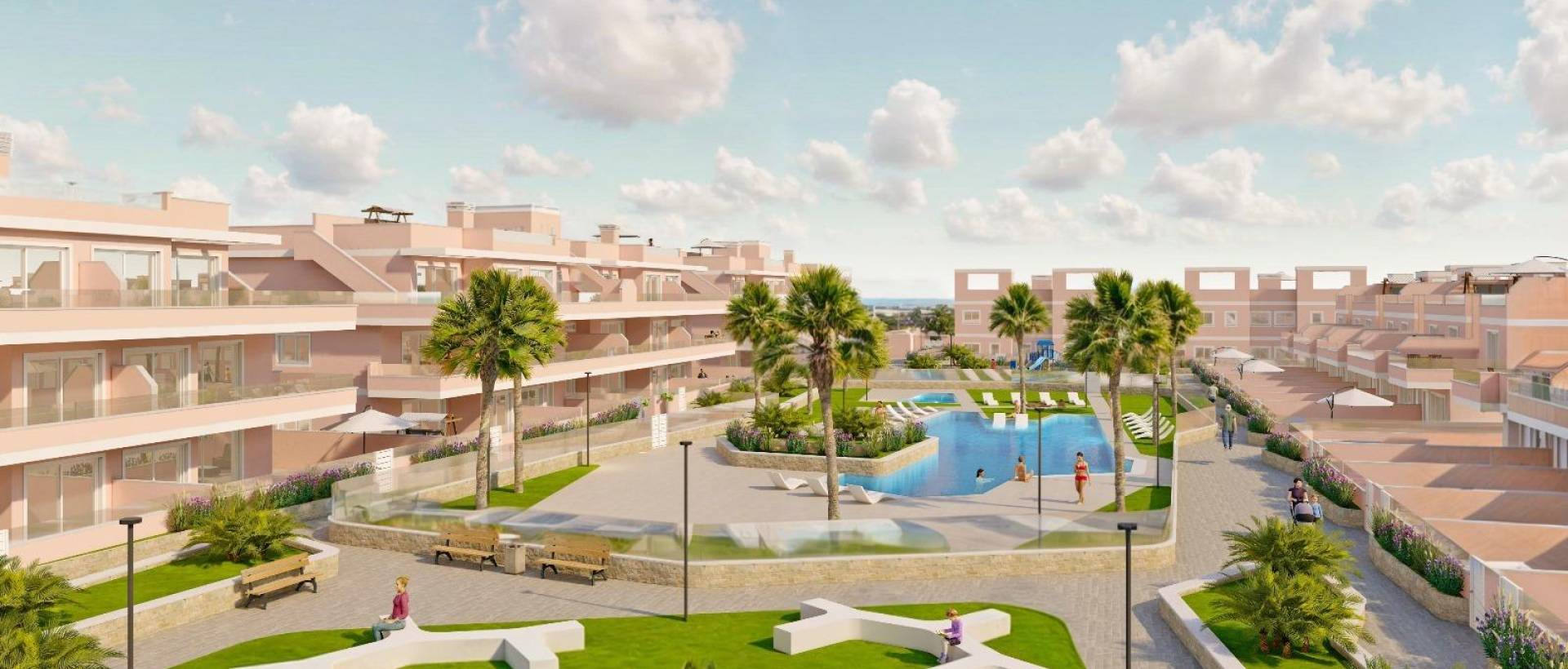 Obra Nueva - Top Floor Bungalow - Pilar de la Horadada - Lo Monte