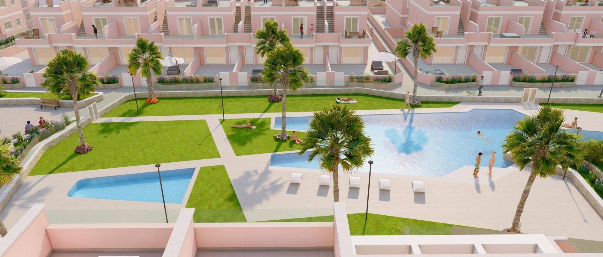 Obra Nueva - Top Floor Bungalow - Pilar de la Horadada - Lo Monte