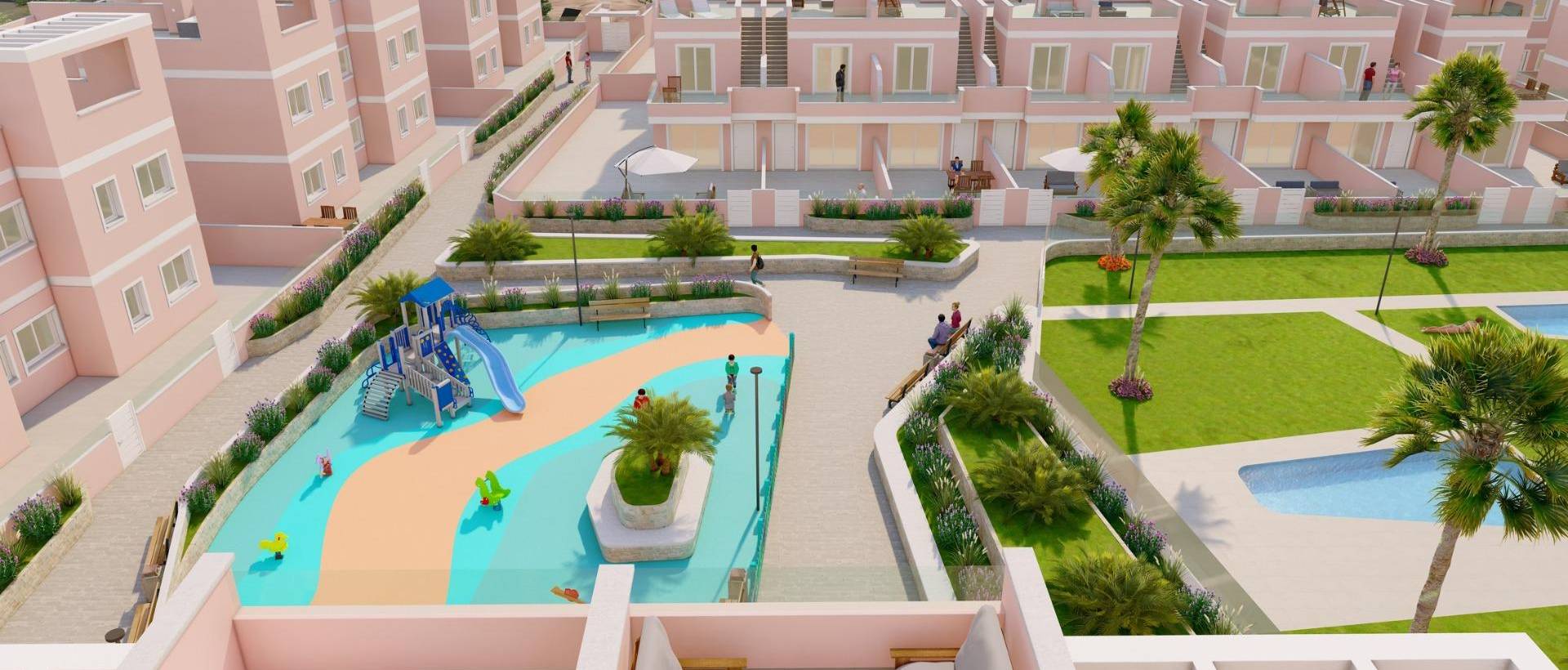 Obra Nueva - Top Floor Bungalow - Pilar de la Horadada - Lo Monte