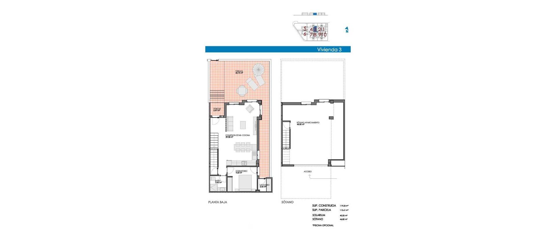 Obra Nueva - Adosado - Bigastro - pueblo
