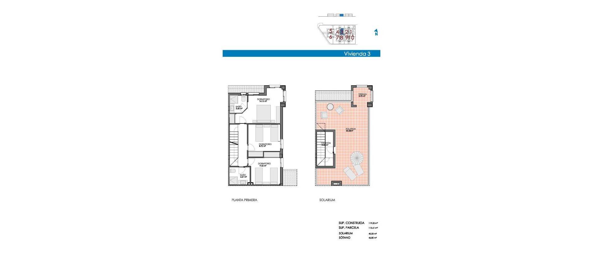Obra Nueva - Adosado - Bigastro - pueblo