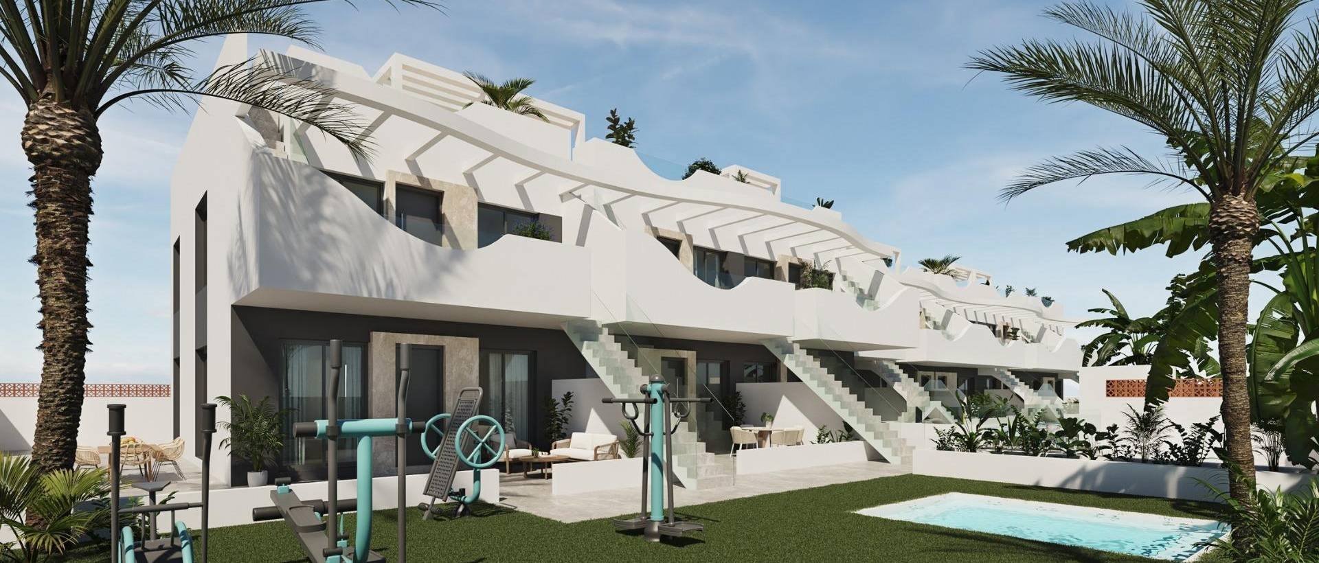 Obra Nueva - Top Floor Bungalow - Pilar de la Horadada - Parque Ramon eugenio Escudero